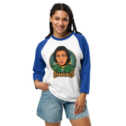 Jessica 6 3/4 sleeve raglan shirt - Image 9