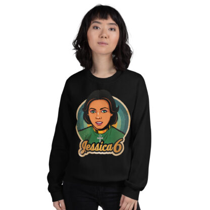 Jessica 6 Unisex Sweatshirt - Image 2