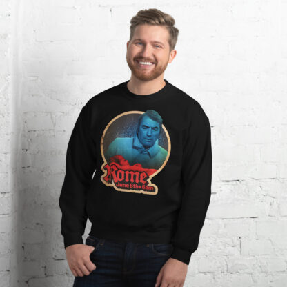 Rome June 6th Unisex Sweatshirt - Image 2