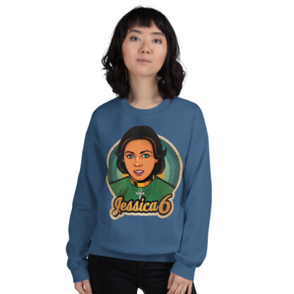 Jessica 6 Unisex Sweatshirt - Image 6