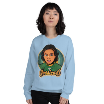 Jessica 6 Unisex Sweatshirt - Image 7