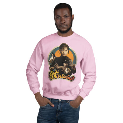 Lady Whirlwind Unisex Sweatshirt - Image 8