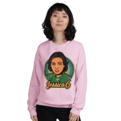 Jessica 6 Unisex Sweatshirt - Image 9