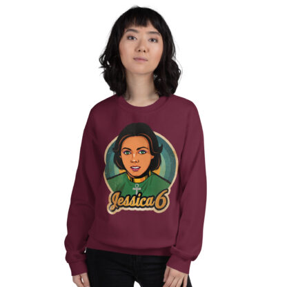 Jessica 6 Unisex Sweatshirt - Image 4