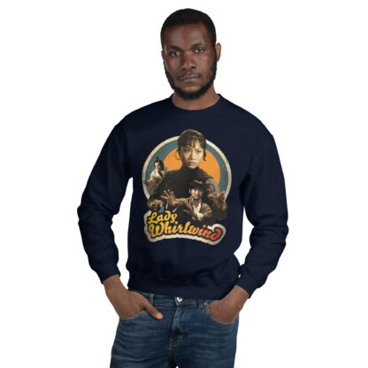 Lady Whirlwind Unisex Sweatshirt - Image 3