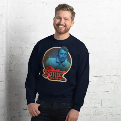 Rome June 6th Unisex Sweatshirt - Image 3