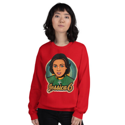 Jessica 6 Unisex Sweatshirt - Image 5