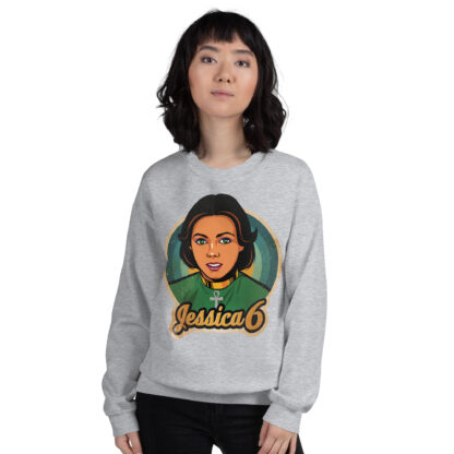 Jessica 6 Unisex Sweatshirt - Image 8