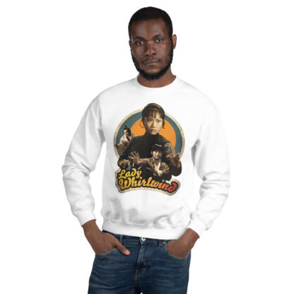 Lady Whirlwind Unisex Sweatshirt - Image 9