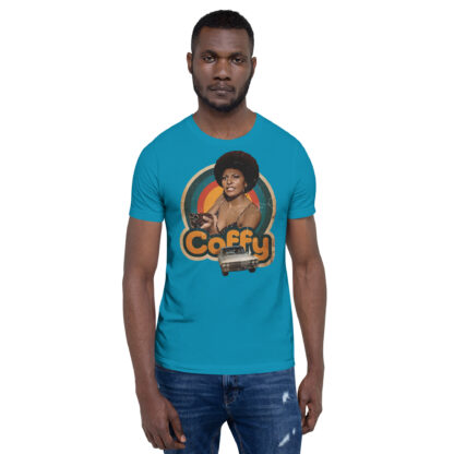 Coffy Unisex (blaxploitation cult classic) T-shirt - Image 6