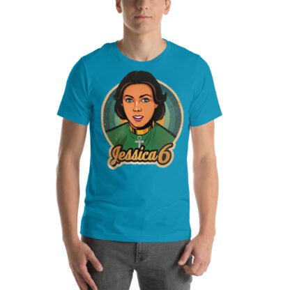 Jessica 6 Unisex T-shirt - Image 6