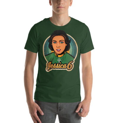 Jessica 6 Unisex T-shirt - Image 4