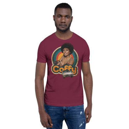 Coffy Unisex (blaxploitation cult classic) T-shirt - Image 3
