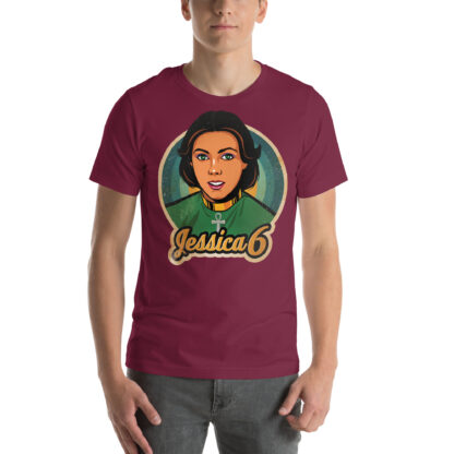 Jessica 6 Unisex T-shirt - Image 3