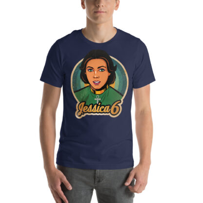 Jessica 6 Unisex T-shirt - Image 2