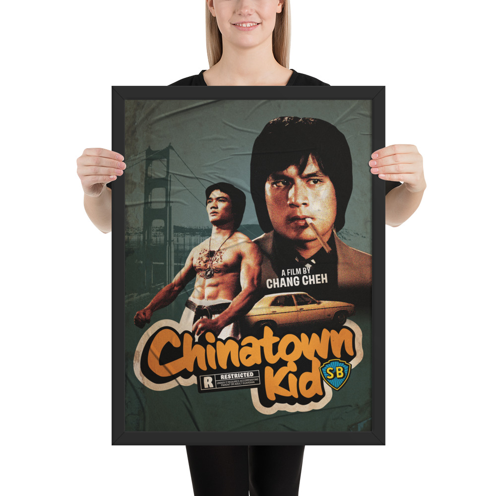 Chinatown Kid framed poster