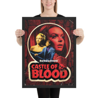 Castle of Blood framed poster