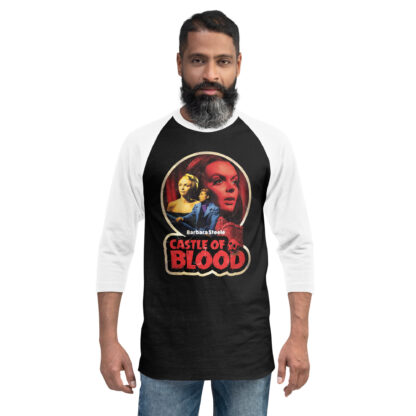 Castle of Blood 3/4 sleeve raglan shirt