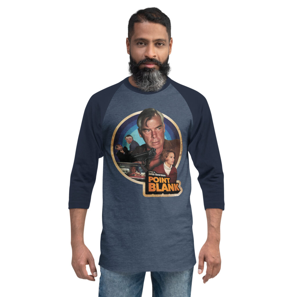Point Blank 3/4 sleeve raglan shirt