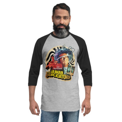 The Human Duplicators 3/4 sleeve raglan shirt - Image 4