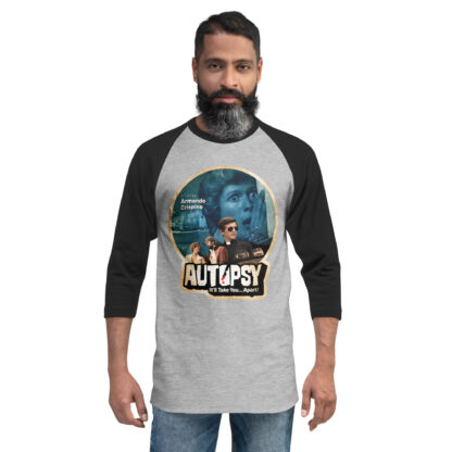 Autopsy (1975) 3/4 sleeve raglan shirt - Image 4