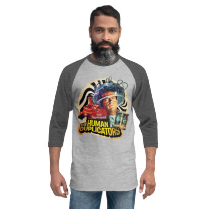 The Human Duplicators 3/4 sleeve raglan shirt - Image 6
