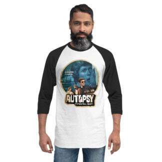 Autopsy 3/4 sleeve raglan shirt