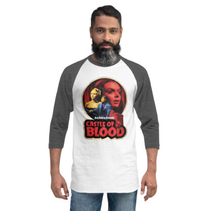 Castle of Blood 3/4 sleeve raglan shirt - Image 10