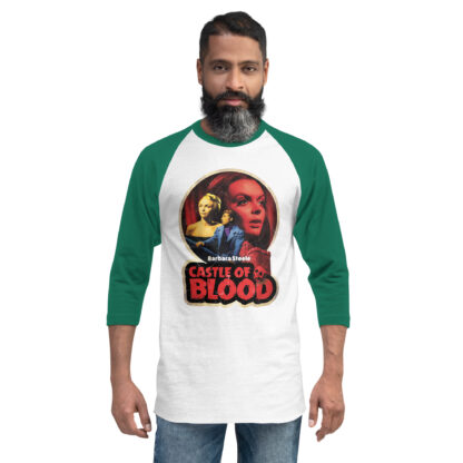 Castle of Blood 3/4 sleeve raglan shirt - Image 11