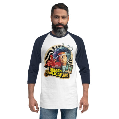 The Human Duplicators 3/4 sleeve raglan shirt - Image 8