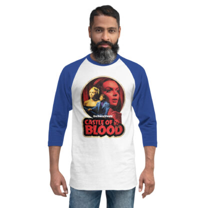 Castle of Blood 3/4 sleeve raglan shirt - Image 8