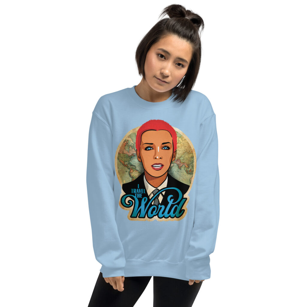 I Travel the World sweatshirt