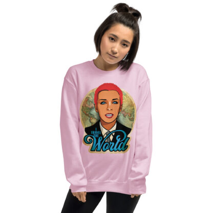I Travel The World Unisex Sweatshirt - Image 8