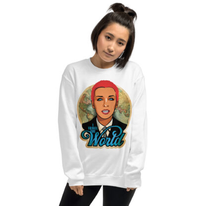 I Travel The World Unisex Sweatshirt - Image 9