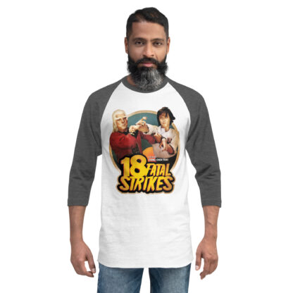 18 Fatal Strikes 3/4 sleeve raglan shirt - Image 10