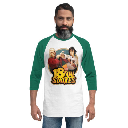 18 Fatal Strikes 3/4 sleeve raglan shirt - Image 11