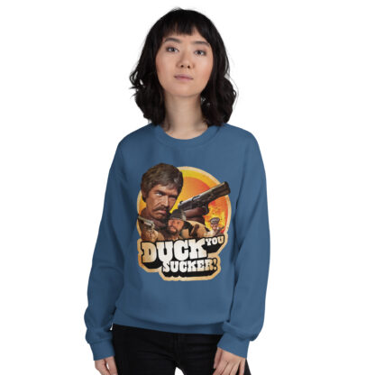 Duck You Sucker (1971) Unisex Sweatshirt - Image 5