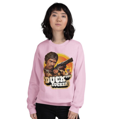 Duck You Sucker (1971) Unisex Sweatshirt - Image 8