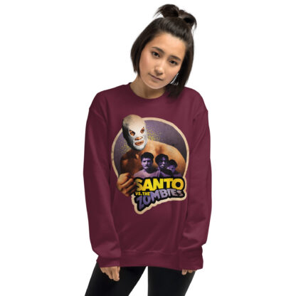 Santo vs The Zombies (1962 film) Unisex Sweatshirt - Image 4