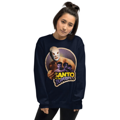 Santo vs The Zombies (1962 film) Unisex Sweatshirt - Image 3