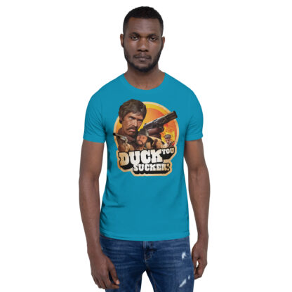 Duck You Sucker (1971) Unisex T-shirt - Image 6
