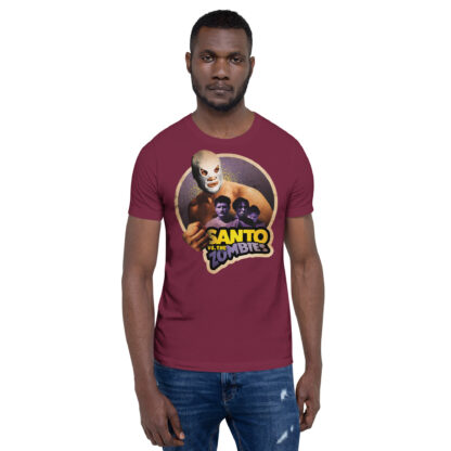 Santo vs The Zombies (1962 film) Unisex t-shirt - Image 3
