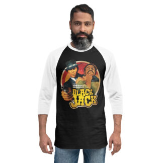 Black Jack 3/4 sleeve raglan shirt
