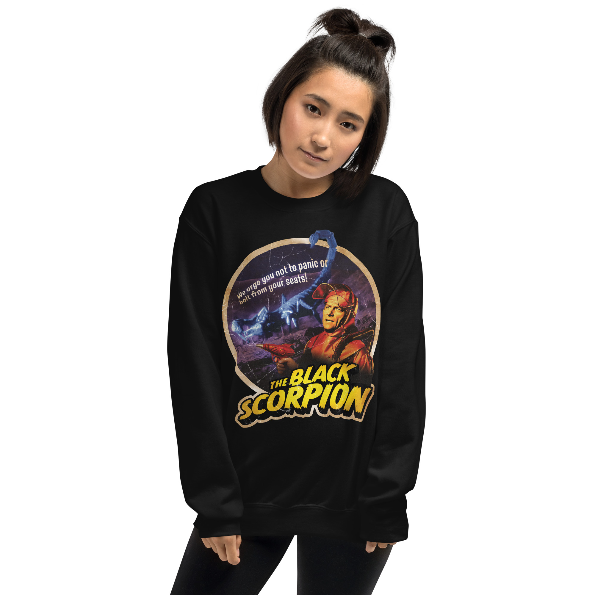 The Black Scorpion 1957 Unisex Sweatshirt - Image 2