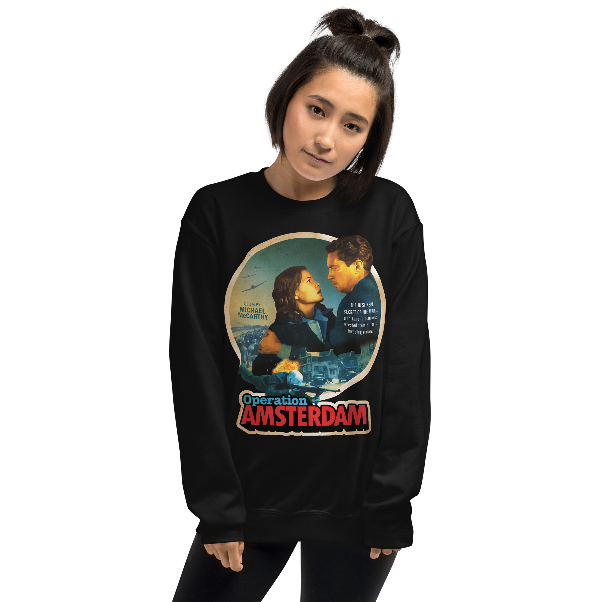 Operation Amsterdam (1959) Unisex Sweatshirt - Image 2