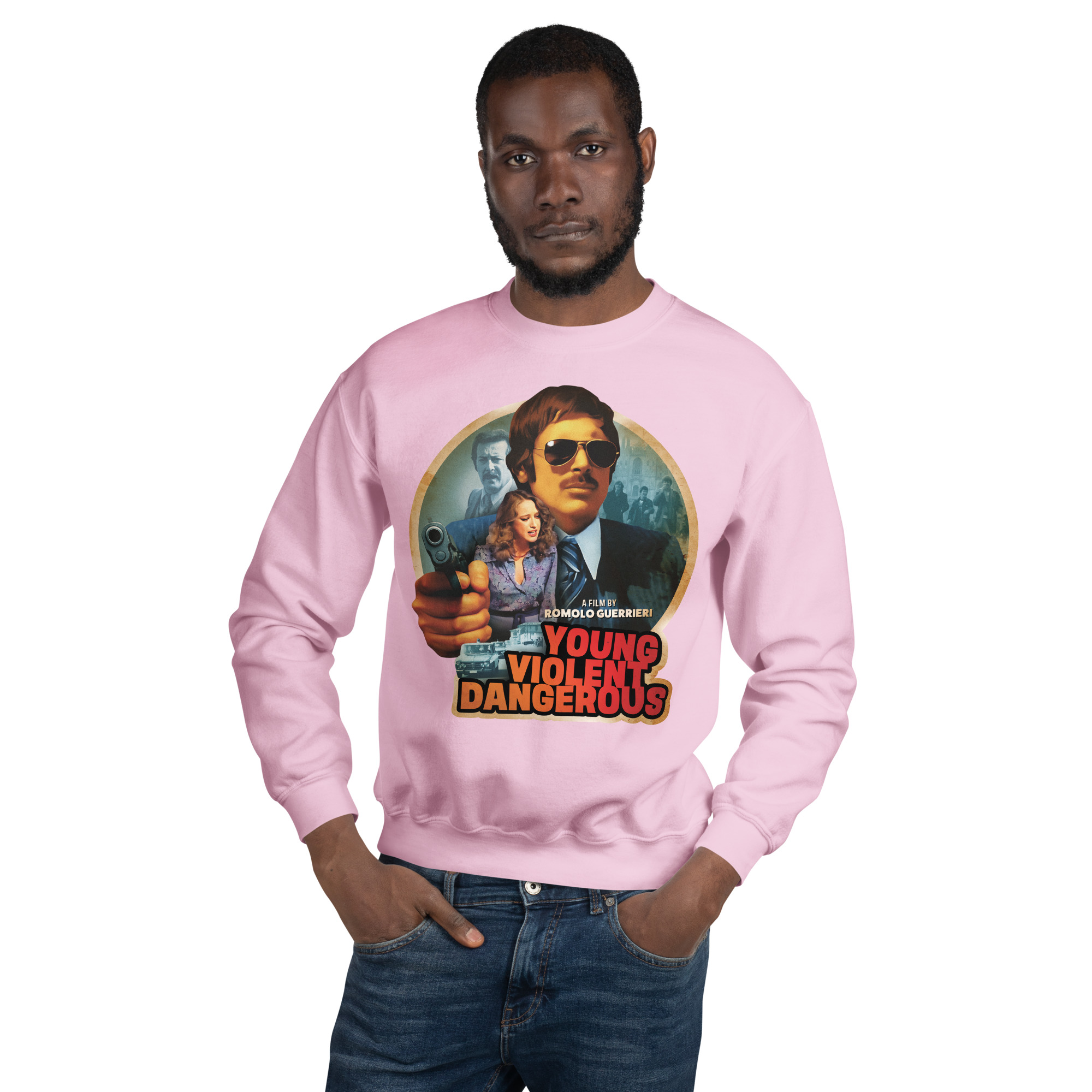 Young Violent Dangerous (1976) Unisex Sweatshirt - Image 8
