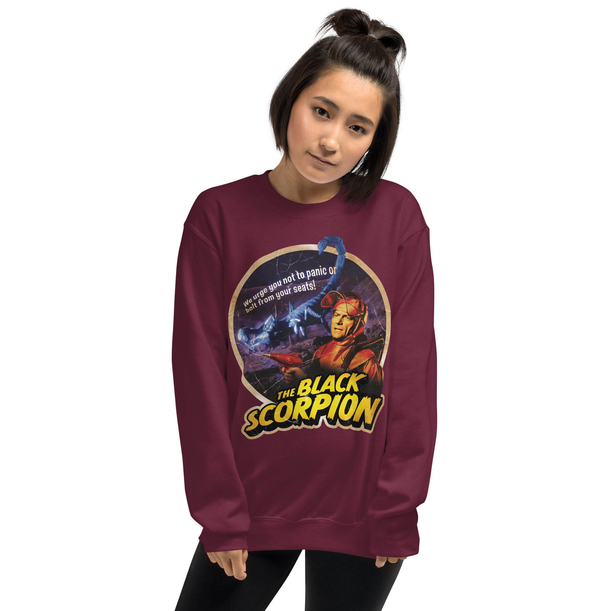 The Black Scorpion 1957 Unisex Sweatshirt - Image 4