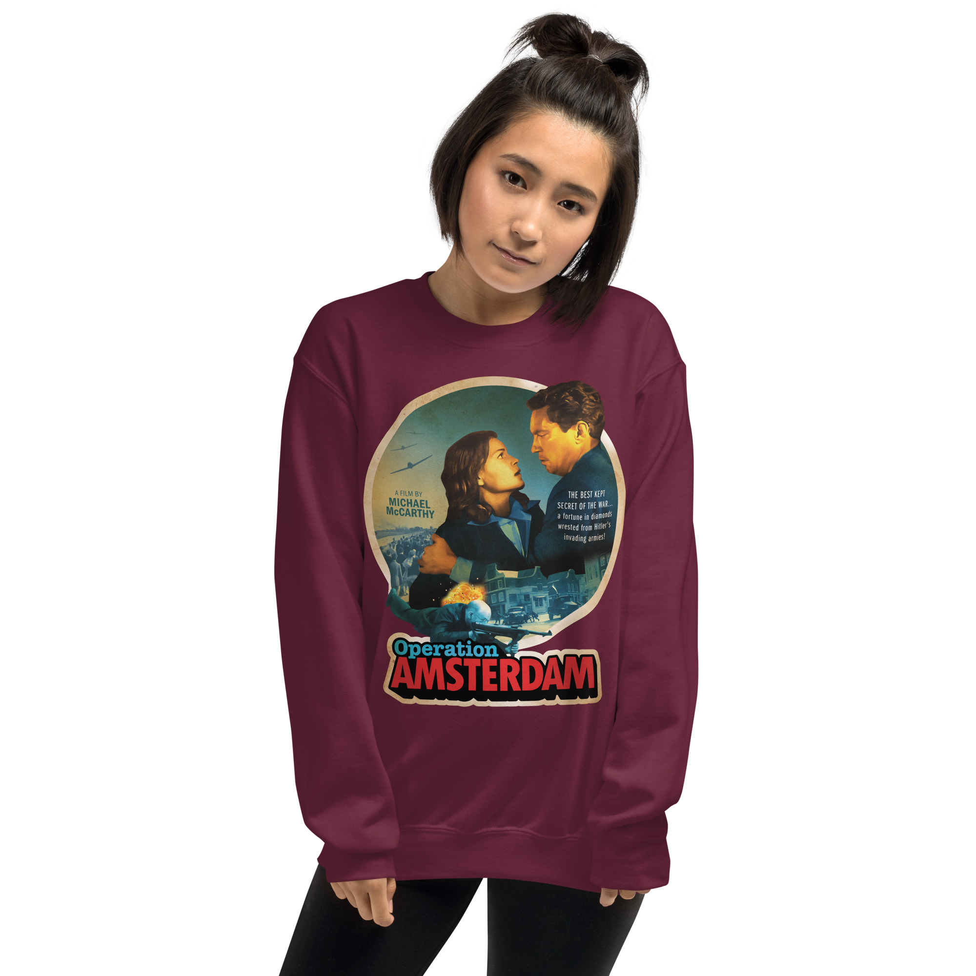 Operation Amsterdam (1959) Unisex Sweatshirt - Image 4