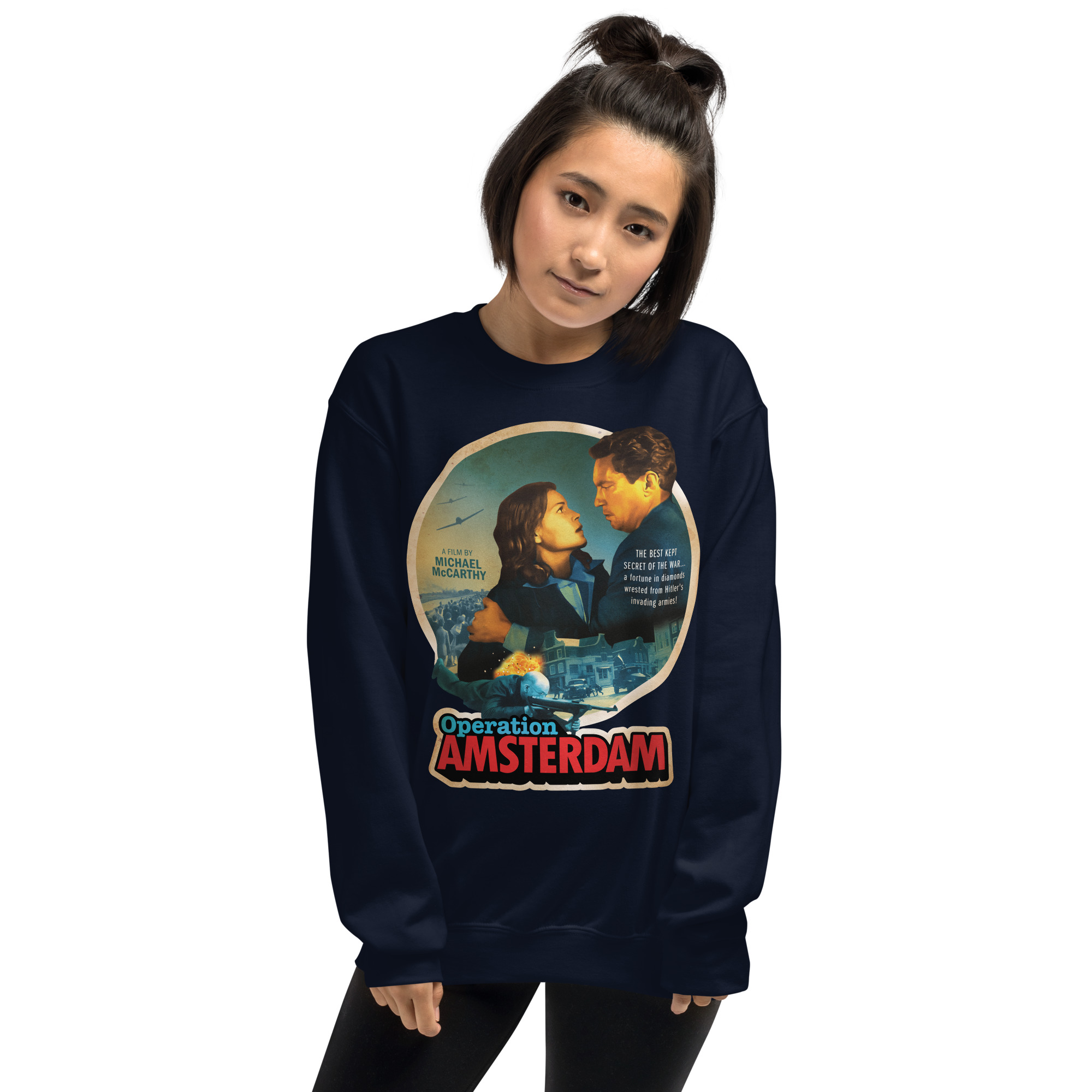 Operation Amsterdam (1959) Unisex Sweatshirt - Image 3
