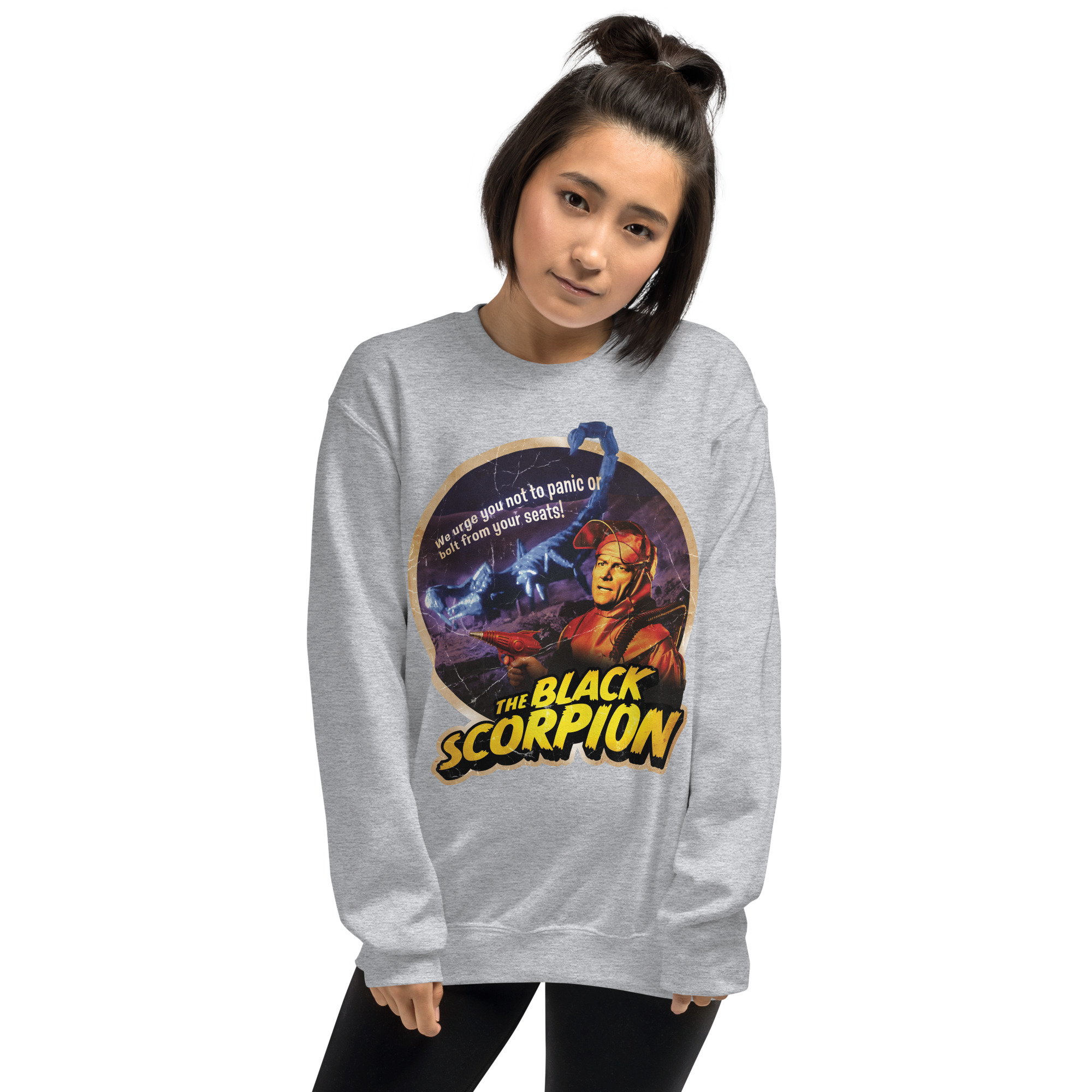 The Black Scorpion 1957 Unisex Sweatshirt - Image 8
